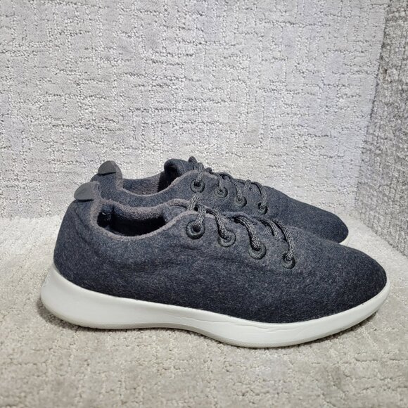 Allbirds Men's Size US 12 Dark Gray Wool Runners Dolphin Comfort Shoes - Picture 3 of 10